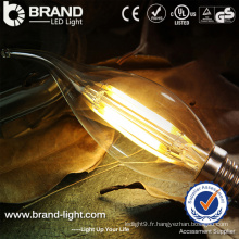 Chine Fabricant Hot Sale Factory Prix E27 Base 4W LED Filament Bulb Light